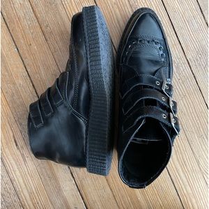 Tuck booties/ loafers